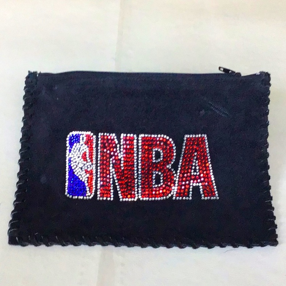 #NBA rhinestone bag